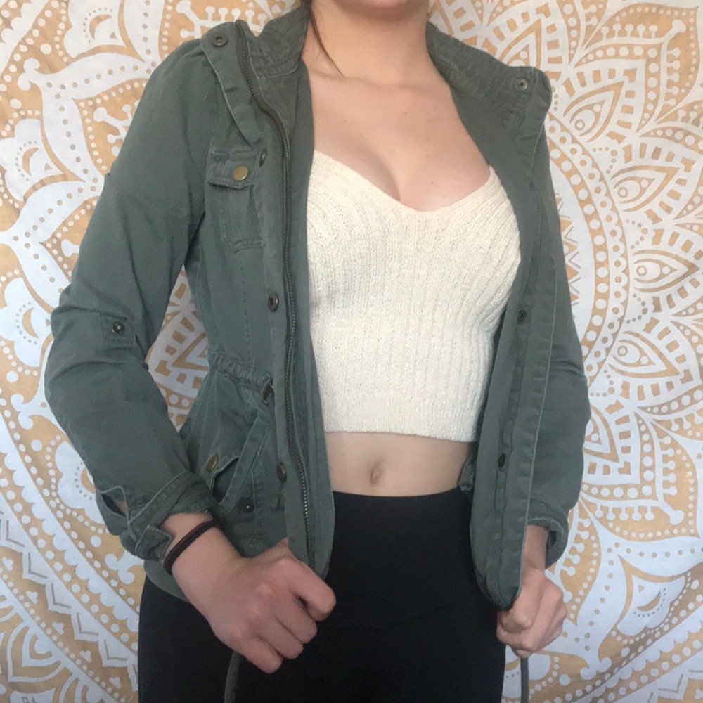 Green jacket